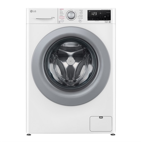 Стиральная машина LG F4V3RS4W 56.5см 10.5кг, с технологией AIDD, Функция пара